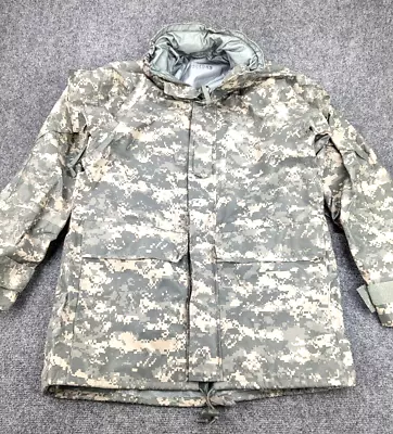 US Military Cold Weather Camouflage Parka Universal Camo Small Regular Gore Tex • $58.88