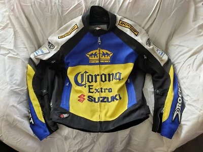 $75 • Buy Joe Rocket  Corona Suzuki Extra Men's Motorcycle Jacket Size Synthetic Material 