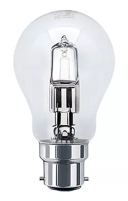 £6.99 • Buy Eco Halogen GLS B22 Bayonet Cap Energy Saving Light Bulbs 28W 42W 70W 105W 