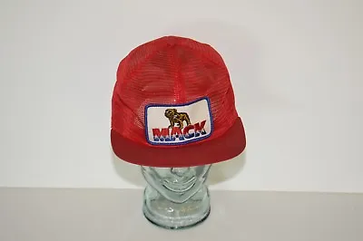 Vintage 70s Or 80s Mack Truck Trucker Hat K-PRODUCTS Snapback RARE Made In USA • $505.82