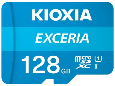 TOSHIBA KIOXIA 128GB Micro SD Card 100MB/s Class 10 • $23.88