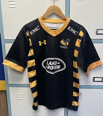 Under Armour Wasps Rugby Union Home Shirt 2016/17 Men’s Size XL 🔥 • £25