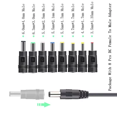 Power Universal Supply Charger Adapter 4.5V 5V 6V 7.5V 3V AC/DC 9V 12V Hot Mains • £4.16