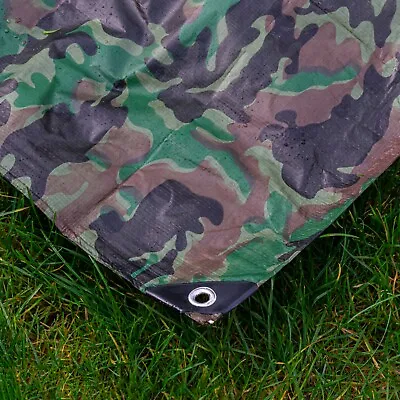 Tarpaulins/waterproof Tarp/ground Sheets Cover Range Of Coloursizes + Thickness • £3.99