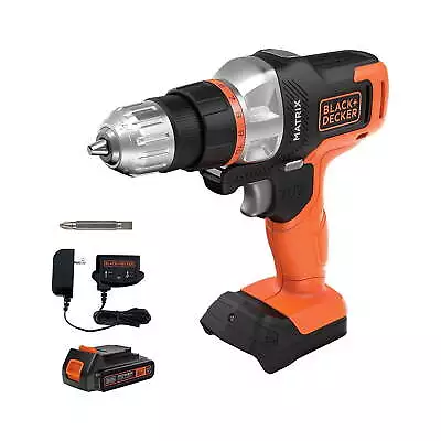 BLACK+DECKER 20V MAX Matrix Cordless Drill/Driver BDCDMT120 20V MAX Power Unit • $69.99