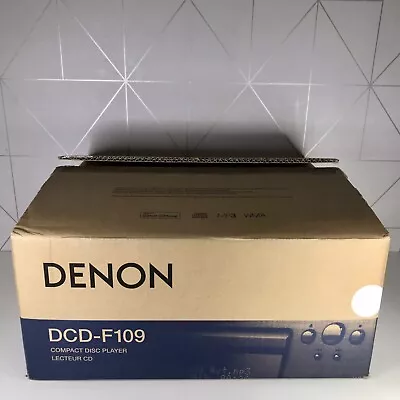 £59.99 • Buy Denon DCD-F109 Compact Disc CD Player Hifi Separate - See Description