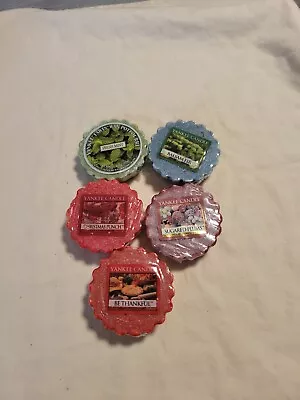(5) Lot Yankee Candle Wax Potpourri Tarts Christmas Holiday Scents 0.8 Oz Fir ++ • £11.10