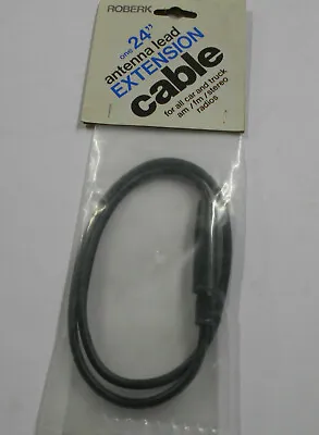 Nos Vintage Classic 24  Inch Car & Truck Am/fm Radio Antenna Cable Extension • $7.69