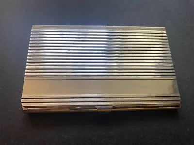 Vintage 925 Silver Business Card Case Holder - No Monogram • $29.99