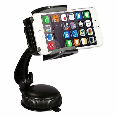 $5.99 • Buy Car Dashboard Smartphone Holder Clip Car Cell Phone Mount W/ 360 Degree Rotation
