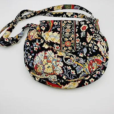 Vera Bradley MOD FLORAL BLUE Crossbody Shoulder Bag • $21.04