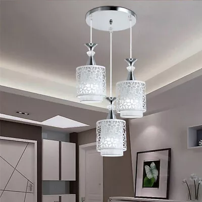 Modern Chandelier 3-Head Ceiling Hanging Light Pendant Lamp Fixture Dining Room • $32.90