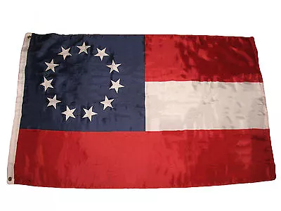 3x5 Stars And Bars First National 11 Southern States CSA Civil War Flag 3'x5'  • $10.88