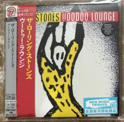 THE ROLLING STONES Voodoo Lounge JAPAN SHM Mini LP CD UICY79251 UPC4988031397640 • $28.88