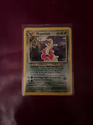 Pokémon TCG Meganium Neo Genesis 11/111 Holo MP • $10