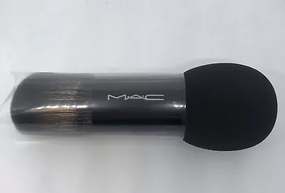 MAC~Studio Fix Duo Makeup Brush~Sponge & Face Buffer Brush In Pouch RARE GLOBAL • $59.95