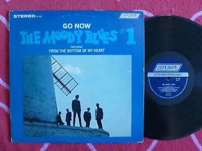 MOODY BLUES #1 (Go Now) LP London 1965 STEREO British Invasion • $7.95