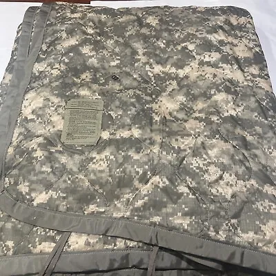 US Military ACU Wet Weather Poncho Liner Woobie Blanket VGC • $23.99