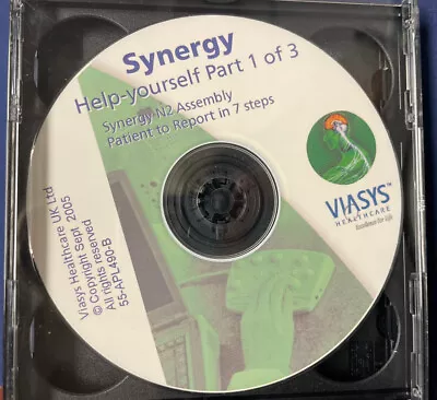 Teca Synergy Viasys Software Only - Help-Yourself 3 CD's Nerve Conduction EMG • $249.99