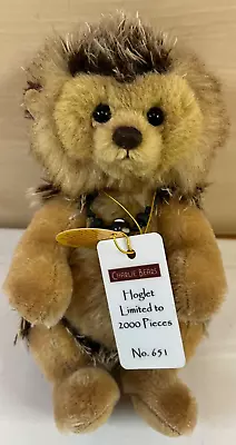 Charlie Bears 'Hoglet' Minimo Limited Edition Number 651 Of 2000 • £36