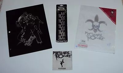 RARE My Chemical Romance The Black Parade FOLDER PAPER PENCILS AND STICKER Set • $149.99