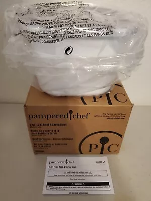 NEW Pampered Chef  1-qt. Cool & Serve Bowl • $21.28