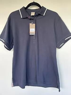 King Gee K44745 Ladies Navy Short Sleeve Corporate Polo Shirt Size L New • $24.24