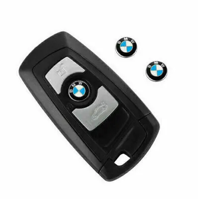 2x For BMW Key Fob Remote Badge Logo 11 MM Sticker Emblem Replacement USA • $4.96