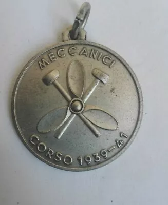 Italy Wwii Meccanici Corso 1939 1941 Medaglia Mechanical School Memorial Medal  • $14.99