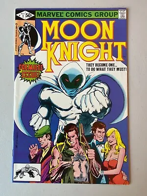 Moon Knight #1 KEY VF++(1980) First Appearance Bushman Marvel Comic🔥SEE Photos • $59