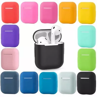 Shockproof Case Silicone Cover Gel Skin Holder For Apple Airpods Airpod 1 2 • $5.99