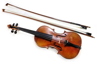 $425 • Buy Antique John Juzek Violin In Original Case With 2 Bows - Gotz & Other German Bow