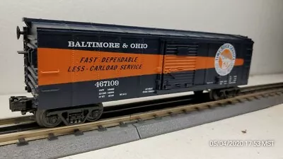  MTH Railking Box Car Baltimore & Ohio O/O27 B & O Boxcar 30-7445 467109 • $35