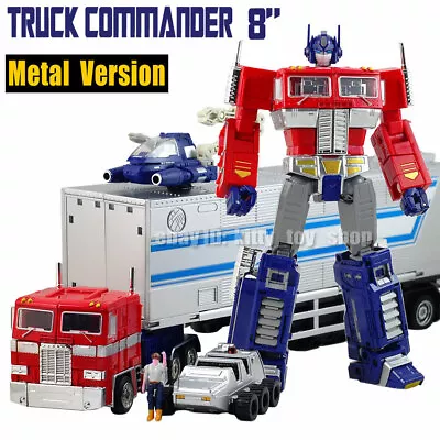 Metal Parts Toy Robot MP10V 8  Figure Truck Trailer Container Model • $46.93