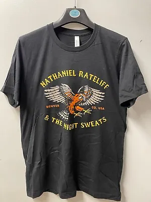 Nathaniel Rateliff And The Night Sweats T Shirt MEDIUM • £14.99