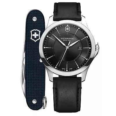 Victorinox Men's Alliance Black Dial Watch - 241904.1 • $366.09