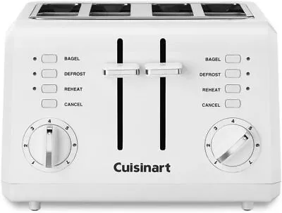 Cuisinart Toasters 4 Slice Compact Plastic Toaster CPT-142P1 • $39.90