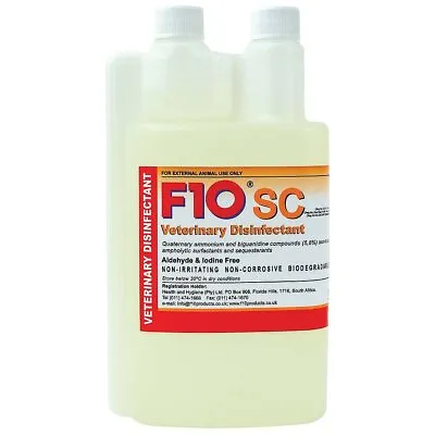 F10SC Veterinary Disinfectant- 200ml Bearded Dragon Crested Gecko Reptile Liz... • $35