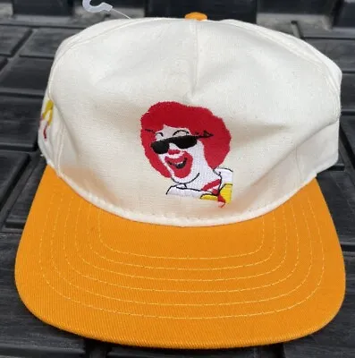 Vintage 90s Ronald McDonald Snapback Hat Cap American Needle Toon Blockhead • $249.95