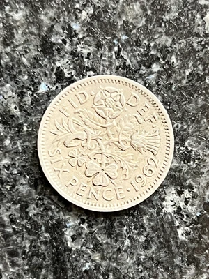 £0.99 • Buy 1962 Sixpence Coin Elizabeth II 