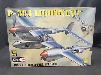 P-38J Lightning 1:48 Scale (85-5479) Model Kit [Revell 2011] NEW IN BOX • $9