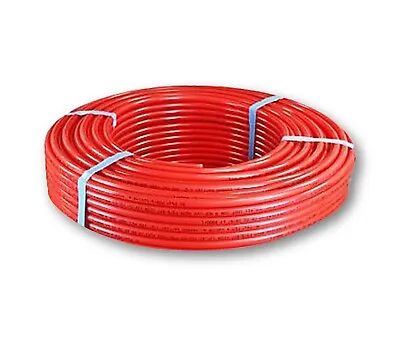 1/2  In X 100'ft Red PEX Tubing Oxygen O2 Barrier Radiant For In Floor Heating • $49.99