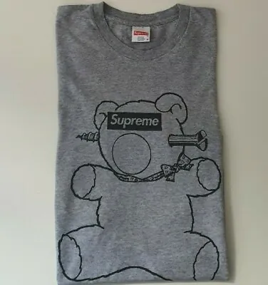SS15 Supreme X Undercover Teddy Bear Tee Size M Medium Grey T-shirt • $328.37