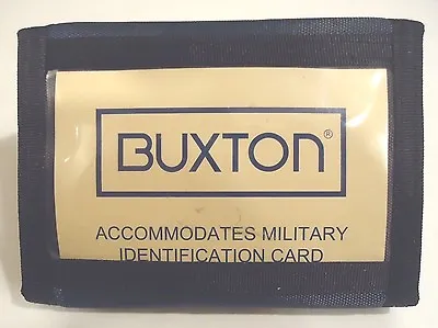 Men's Buxton Military ID Trifold Wallet • $28.80