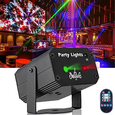 Stage DJ Party Laser Projector Disco Rechargeable Colorful Lamp Atmosphere Light • £13.98