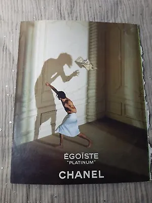 Perfume Paper Advertising. 1995 Ad Chanel Egoiste Perfume • £2.05