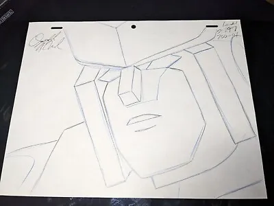 Transformers Animation Cel G1 Cartoon Toei 80's Anime Vtg Production Art I12 • $335.53