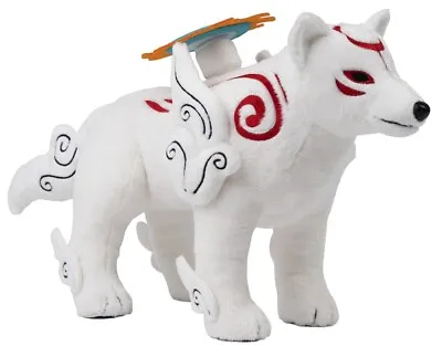 Okami Plush Soft Toy - Amaterasu Official New Environmentally Friendly • £41.99