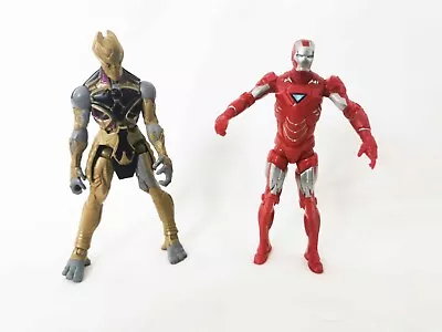  Marvel Universe Chitauri And Iron Man Avengers Movie Action Figures 3.75   • £14.99