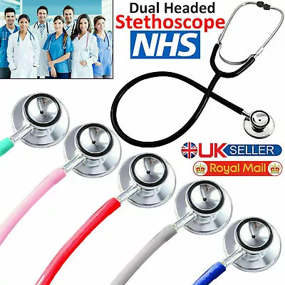 £5.99 • Buy Pro Medical EMT Dual Head Stethoscope For Doctor Nurse Vet Student Health Care,